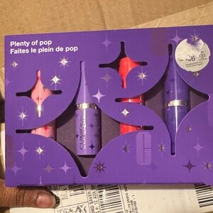 Clinique Vibrant Lipstick Trio - Pink, Red, Purple